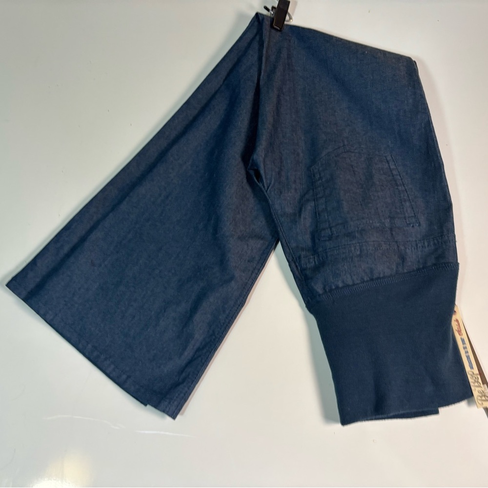 Dark Indigo Wide Leg Maternity Pants NWT